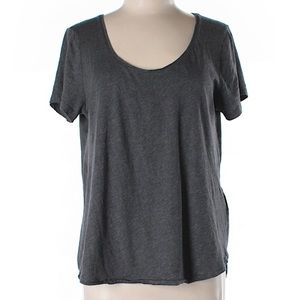 Banana Republic Gray Short Sleeve Blouse